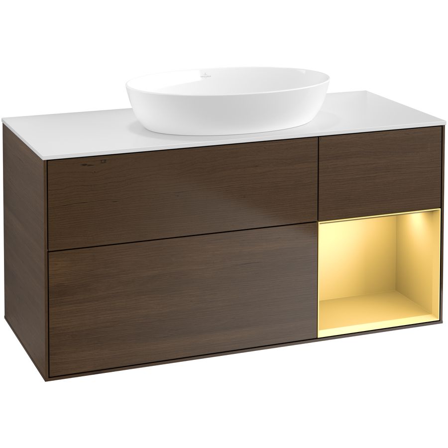 Wastafelonderkast Finion 1200x603x501mm W.Veneer GA71HFGN