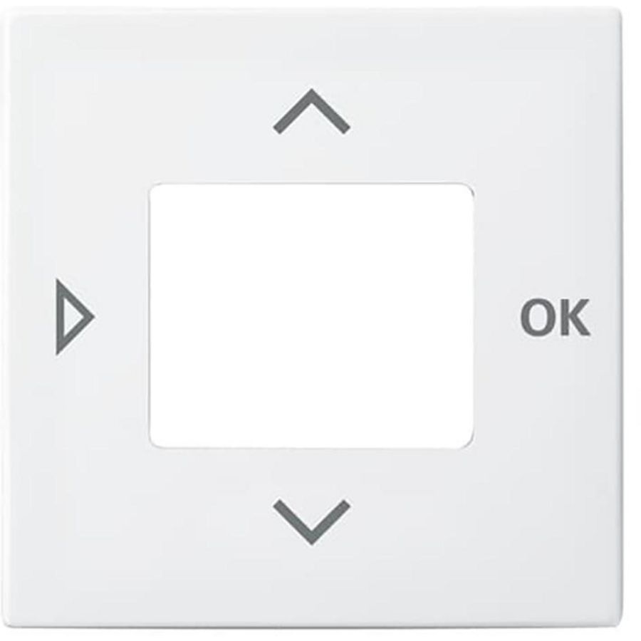 Centraalplaat voor timer/CO2/thermostaat SI-B alpinwit (6435-914)