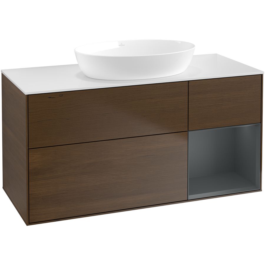Wastafelonderkast Finion 1200x603x501mm W.Veneer GA71HGGN
