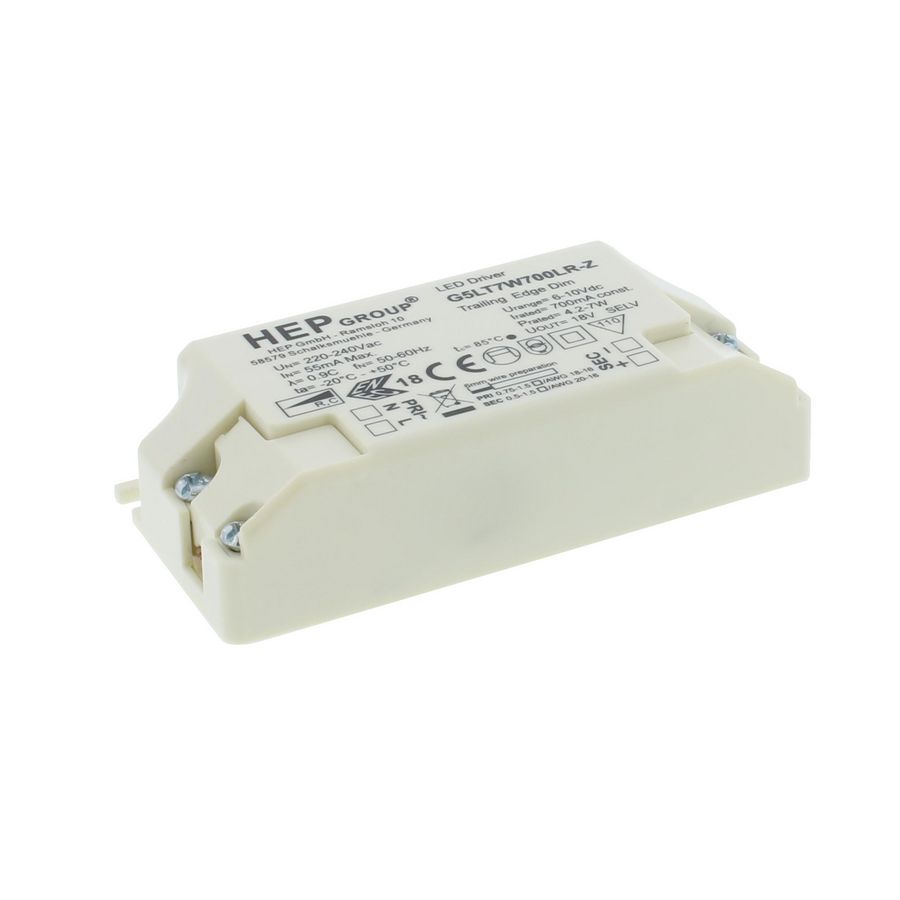 LED driver constante stroom 700mA max 4,2-7W dimbaar