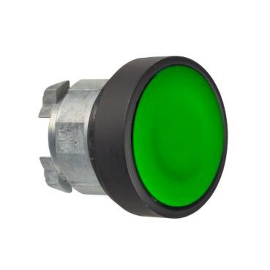 Drukknop Verzonken terugv 22mm Ongemarkeerd Groen chroom