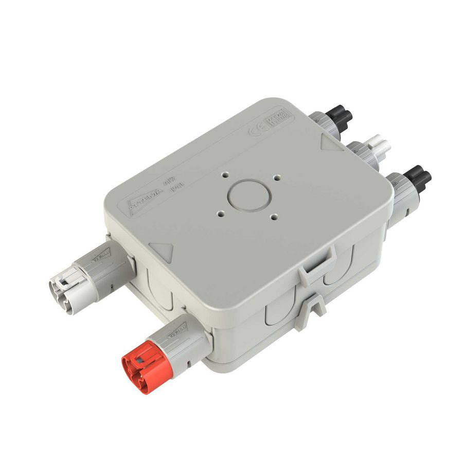 Stekerbare kabeldoos wand-/plafondmontage AKW-G2