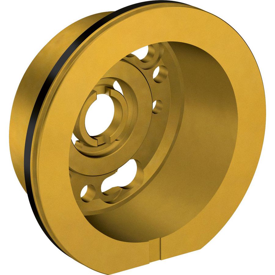 AXOR One verlenging 1gat wastafelkraan Select wand inbouw deel chroom