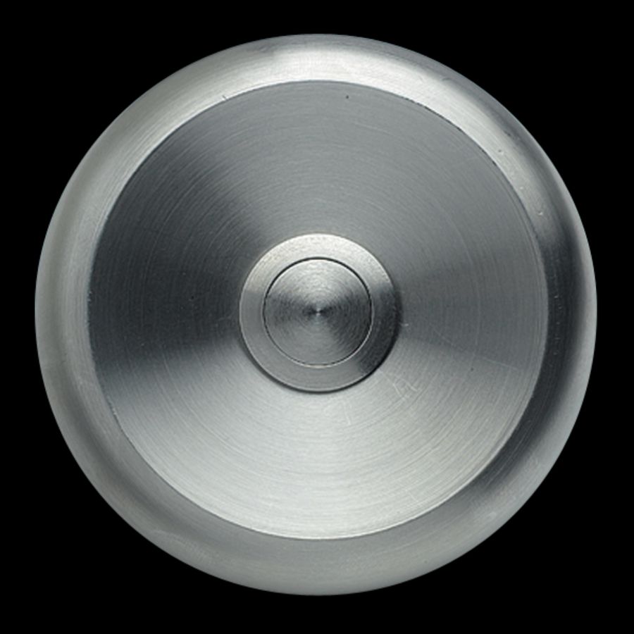 RVS beldrukker rond opbouw