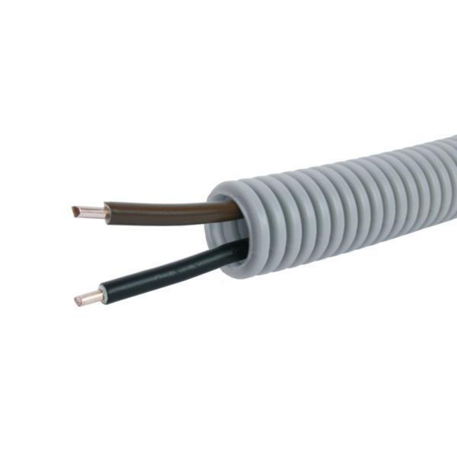Lengte a 100m. FlexPP GR 16 BR/ZW 1x2,5+1x1,5