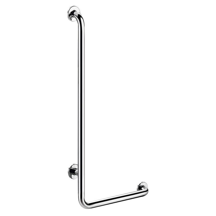 Greep L-vormig (R) Ø32 H.1150 RVS glanzend gepolijst