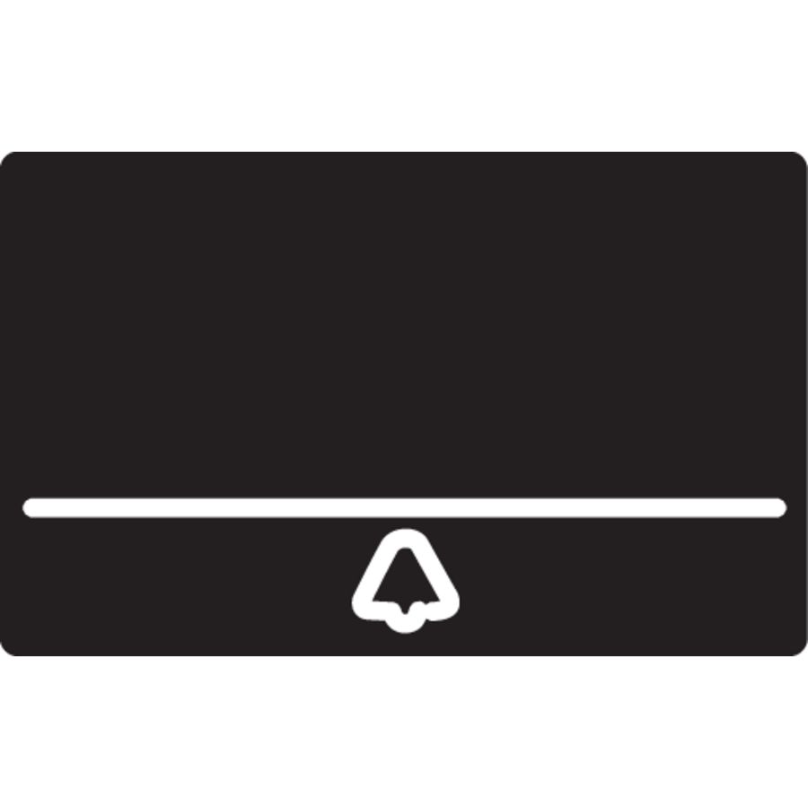 Vervangbare reservenaamplaat de Home Control videobuitenpost
