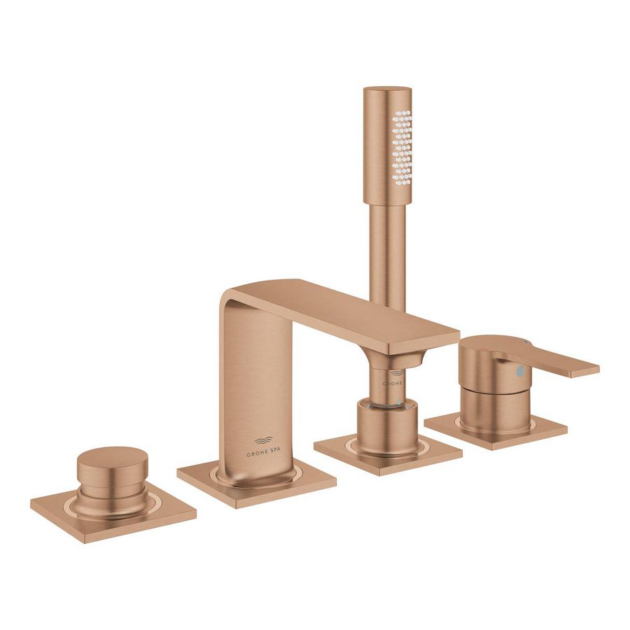 Allure 4-gats badrandcombinatie 19316DL1 warm sunset geborsteld (mat bronskleurig) excl. inbouwdeel (Spa colors coll.)
