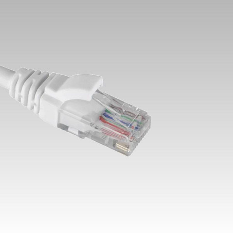 Patchkabel / netwerkkabel CAT6 U/UTP mol. lszh w/c comp. wit 1.0meter