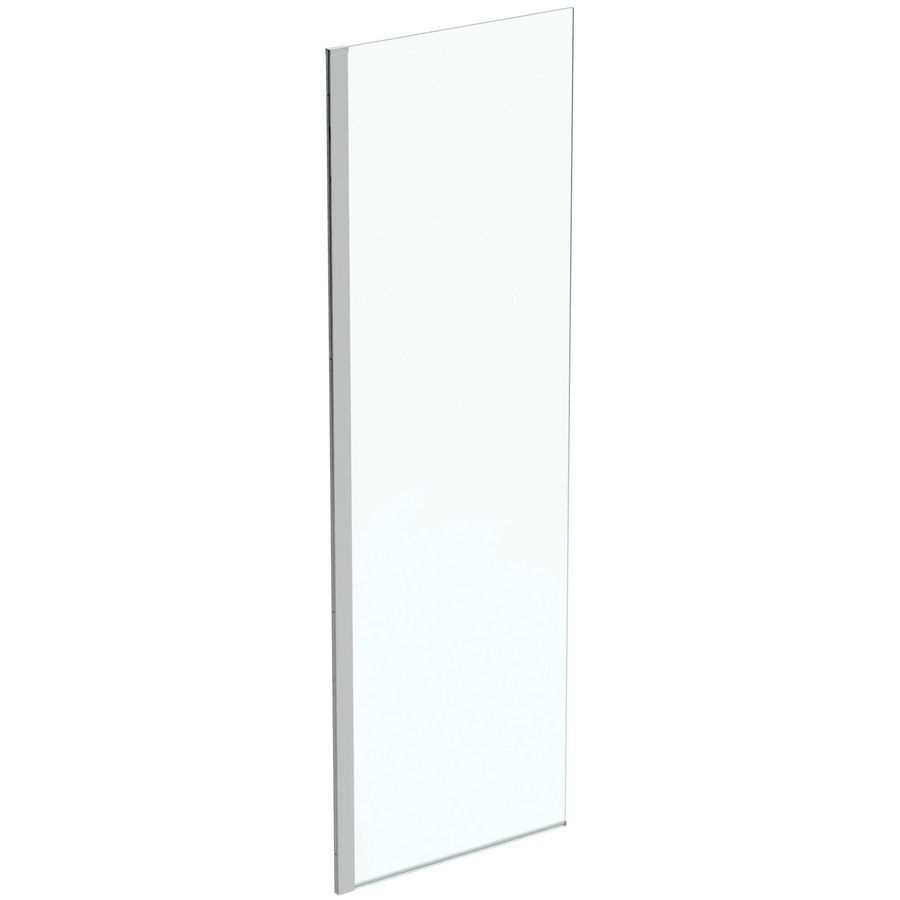 Inloop douchewand I.LIFE 655x20x2000mm in glanzend zilver