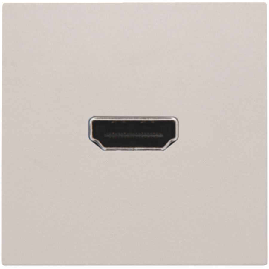 Afwerkingsset met HDMI-naar-HDMI-aansl. light grey