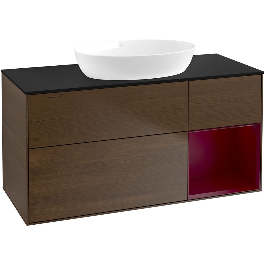 Wastafelonderkast Finion 1200x603x501mm W.Veneer GA72HBGN