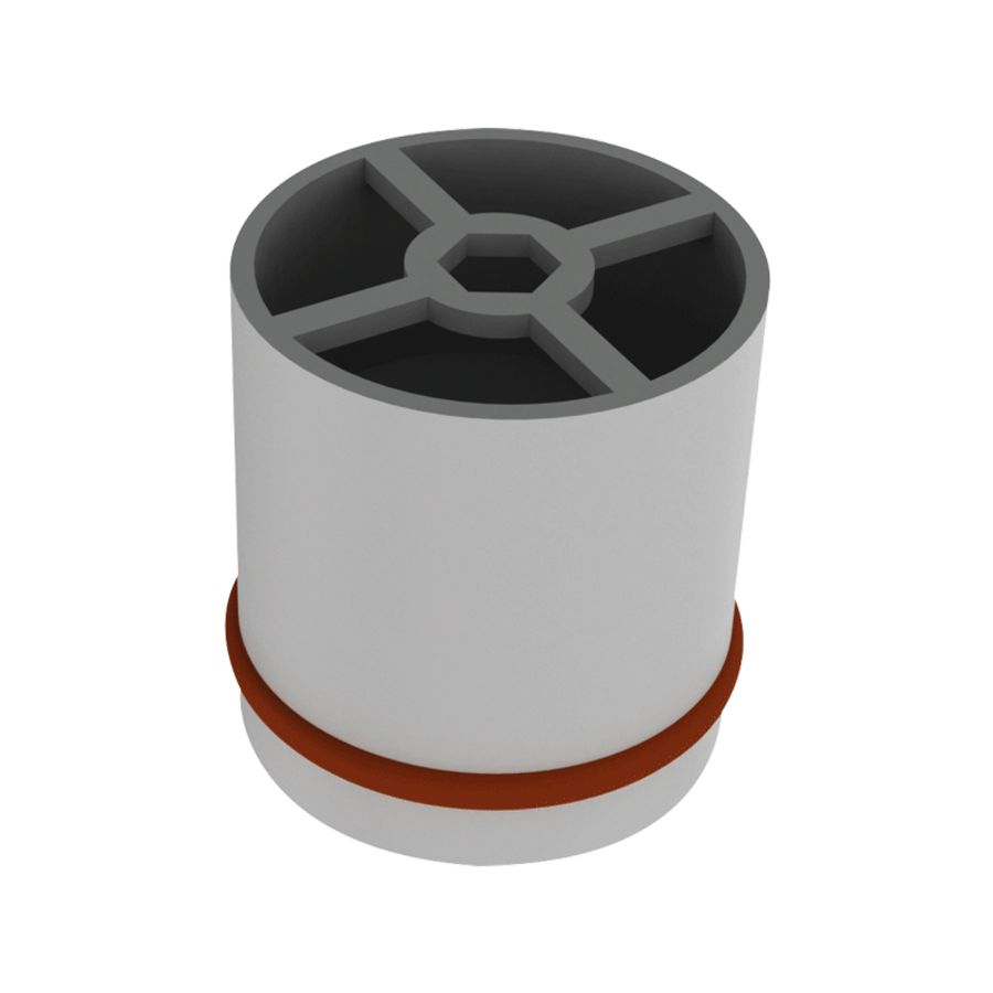 Terugslagklep voor aansluiting 3/8"