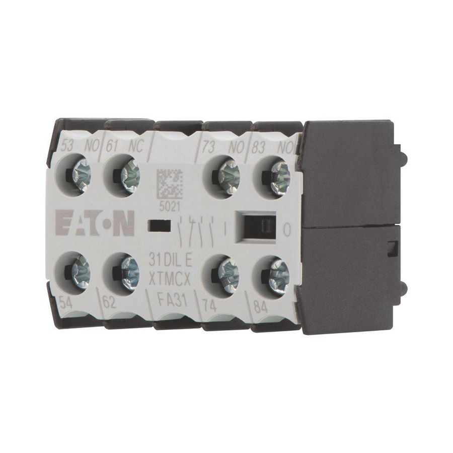 Hulpcontacten 2V opbouw schroefaansluiting 02DILEM VVE=5