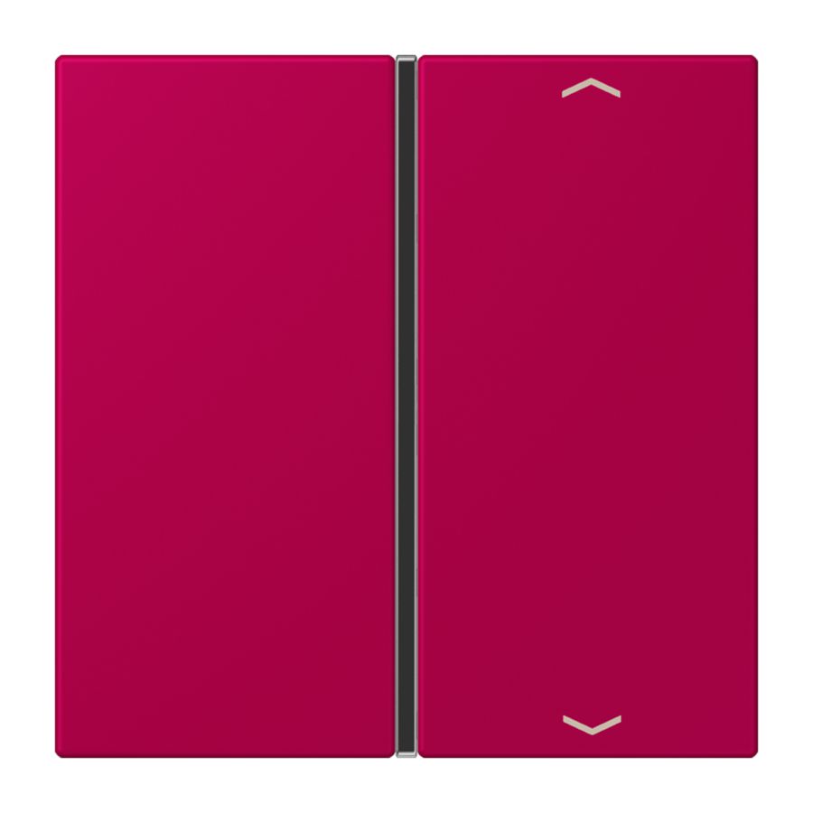 Tastafdekking F40 1-voudig compleetpijl LC32101 KNX