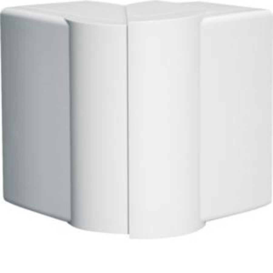 Buitenhoek voor goot 60x90mm LF verkeerswit