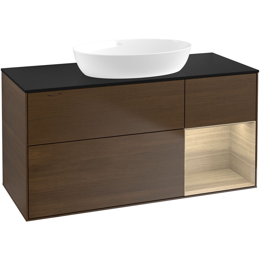 Wastafelonderkast Finion 1200x603x501mm W.Veneer GA72PCGN