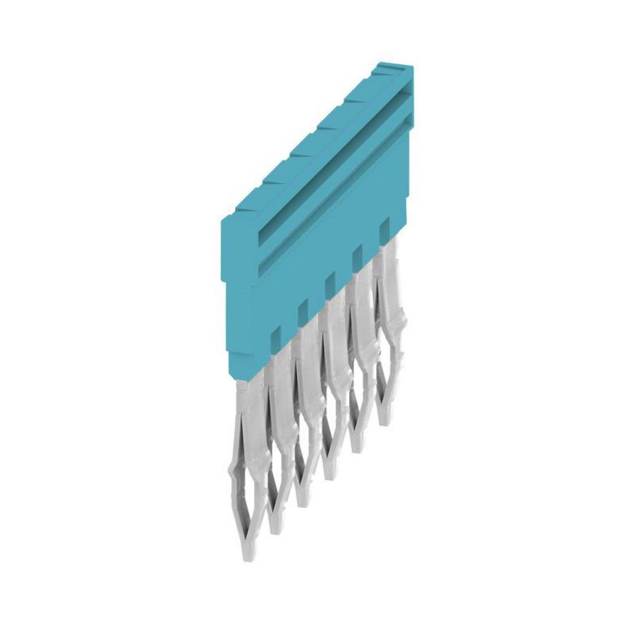 Dwarsverbinder (terminal) Plugged blauw 32 A p: 6 P VVE=20