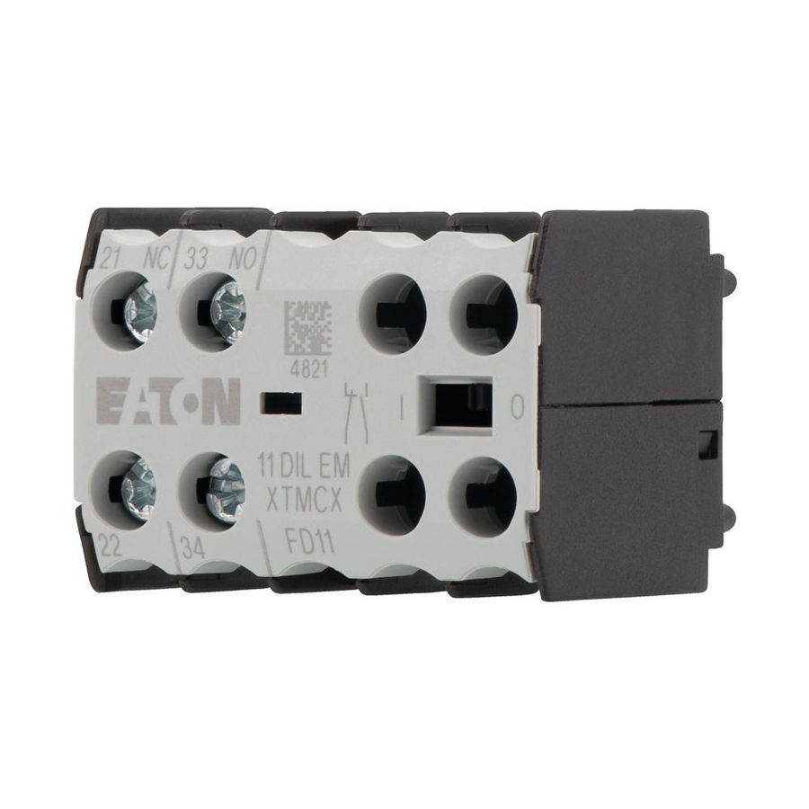 Hulpcontacten 1M+1V opbouw schroefaansluiting VVE=5