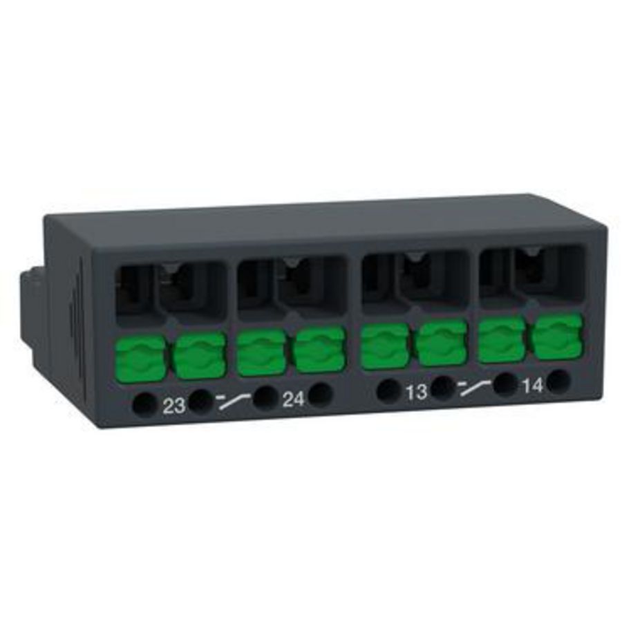 Tesys GV Front hulpcontactblok 2NO Snap-in