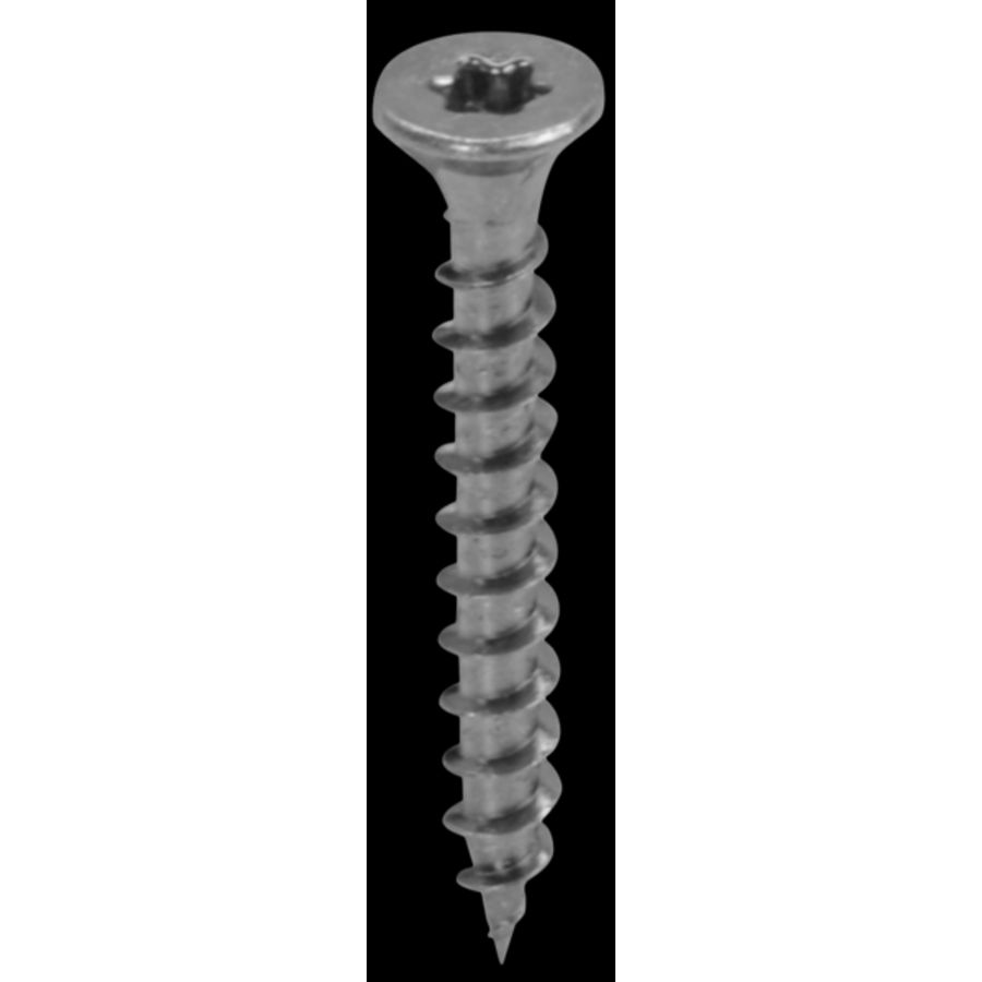 Spaanplaatschroef 4x40mm verznk kop-Torx bitmt TX-20 VVE=200