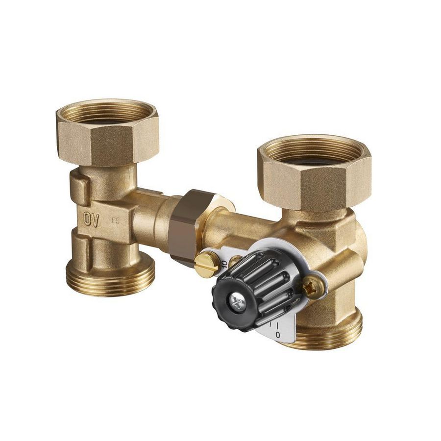 3-weg menger voor Regumat M3 1.1/2" bt. vlakdichtend