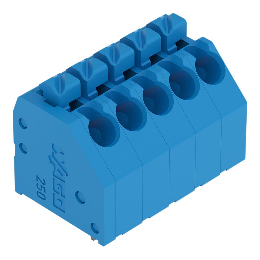 Printklem Drukknop 1,5mm² blauw 250-205/000-006 VVE=60