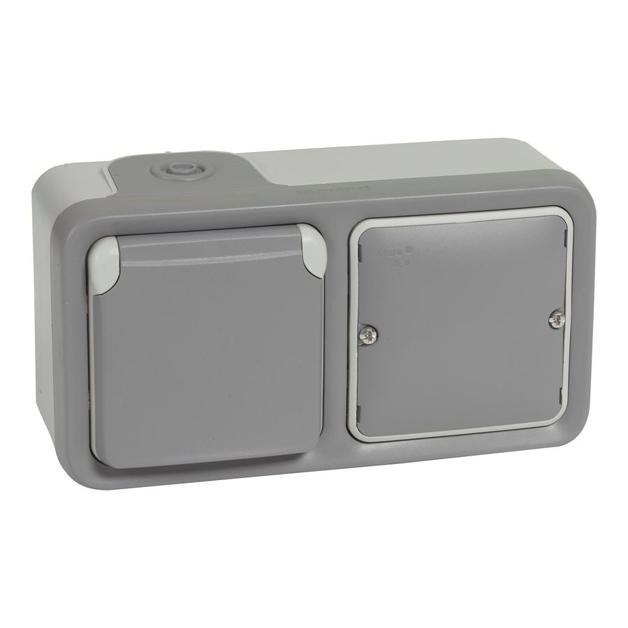Geconnecteerde wandcontactdoos RA WN Plexo