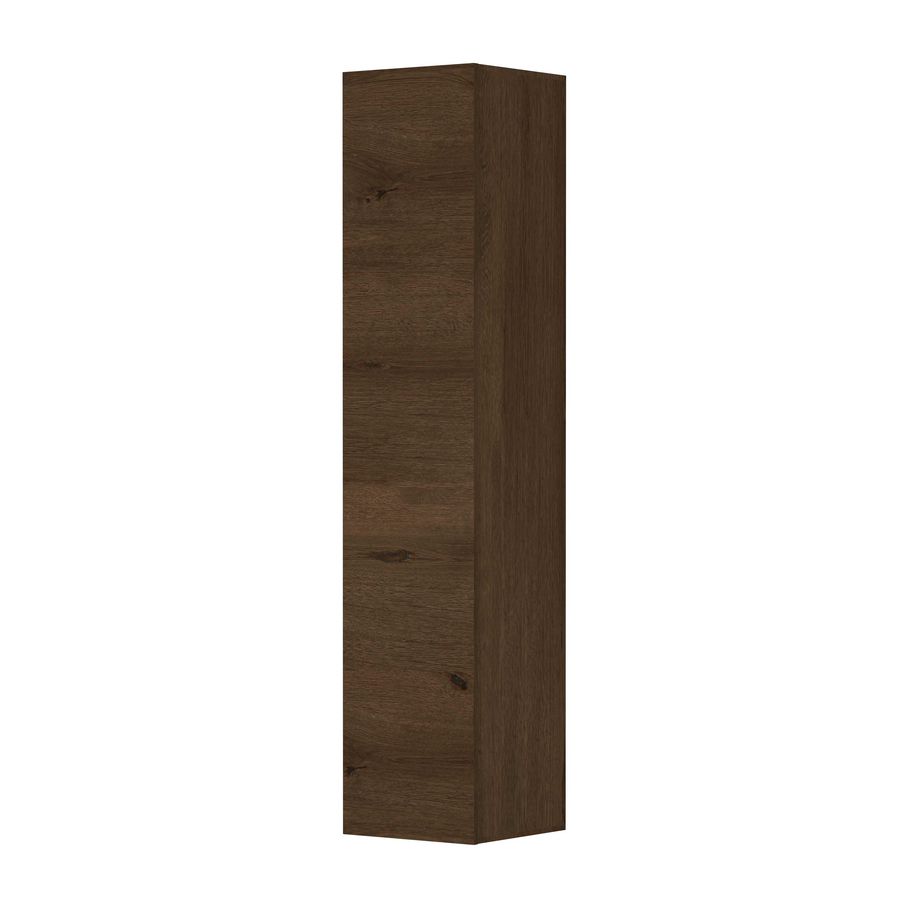 Hoge kast uni grls. fineer Chocolate 360x370x1690mm