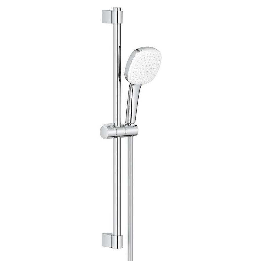Tempesta 110 Cube glijstangset 2 straalsoorten 600mm 5.7L/min. chroom (prof)