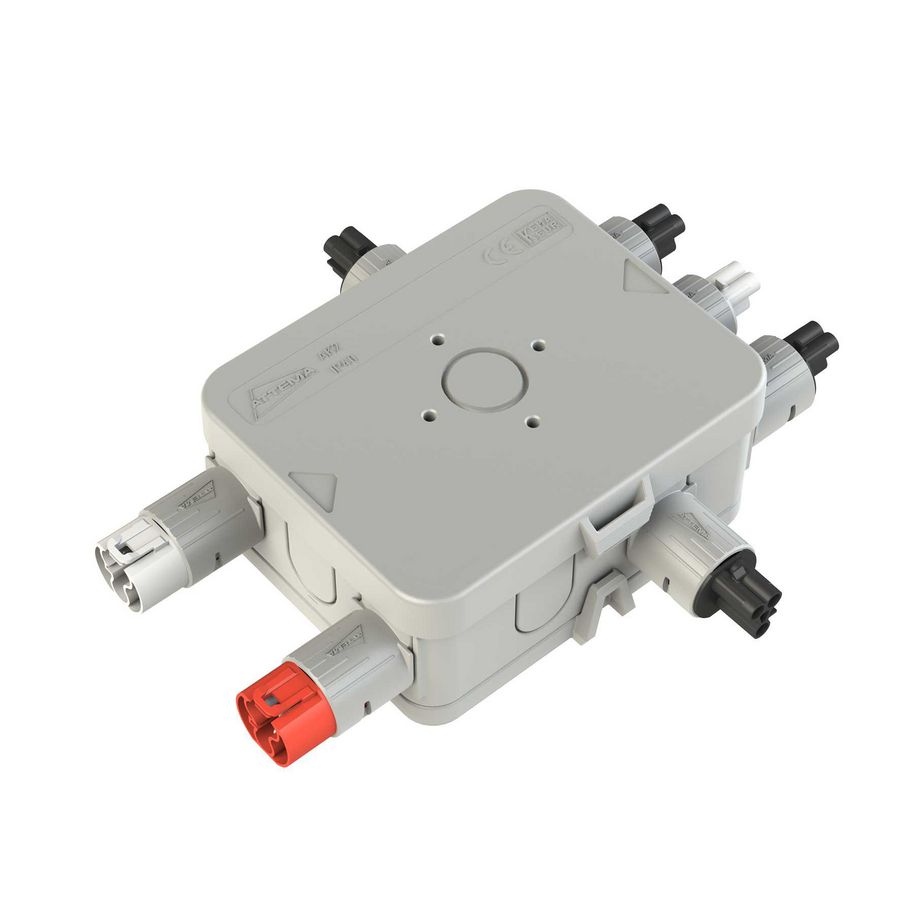 Stekerbare kabeldoos wand-/plafondmontage AKW-G4