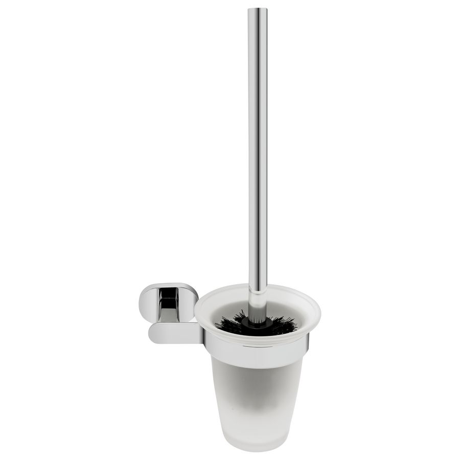 Closetborstelset glas chroom GIO