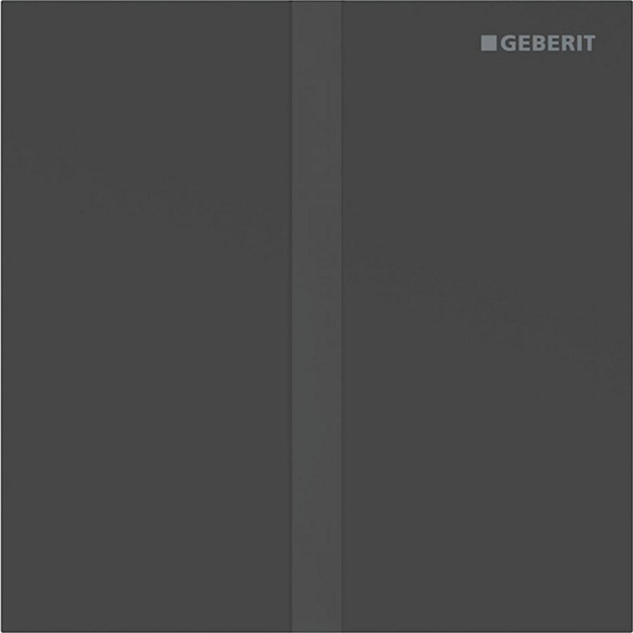 Urinoirsturing elektronisch netvoeding type 40 SQUARE: mat zwart/easy to-clean