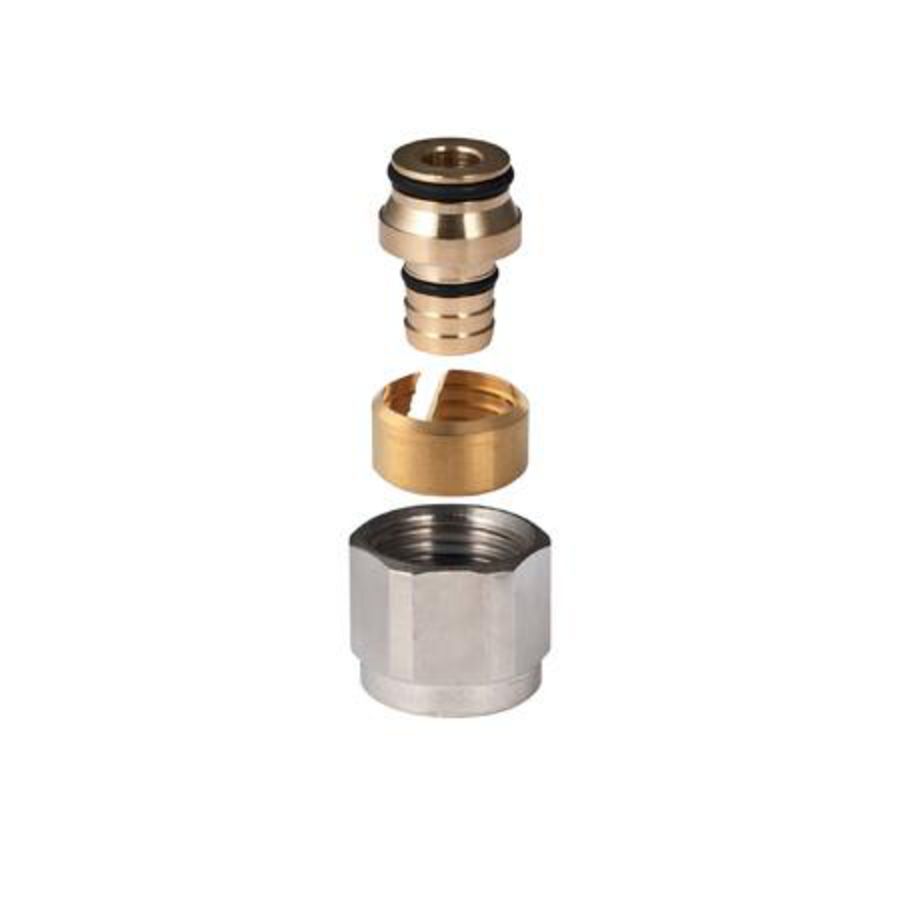 Overgangsadapter Flowfit naar knelfitting ML 15mm