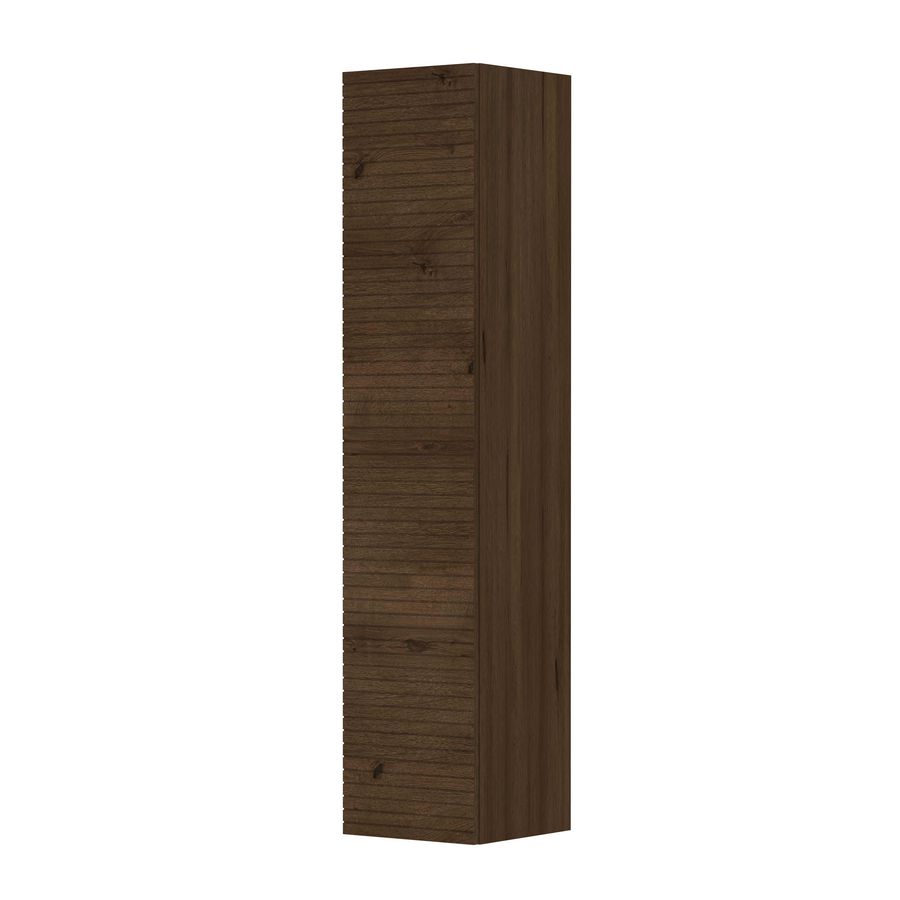 Hoge kast grls. HO gefr. fineer Chocolate 360x370x1690mm