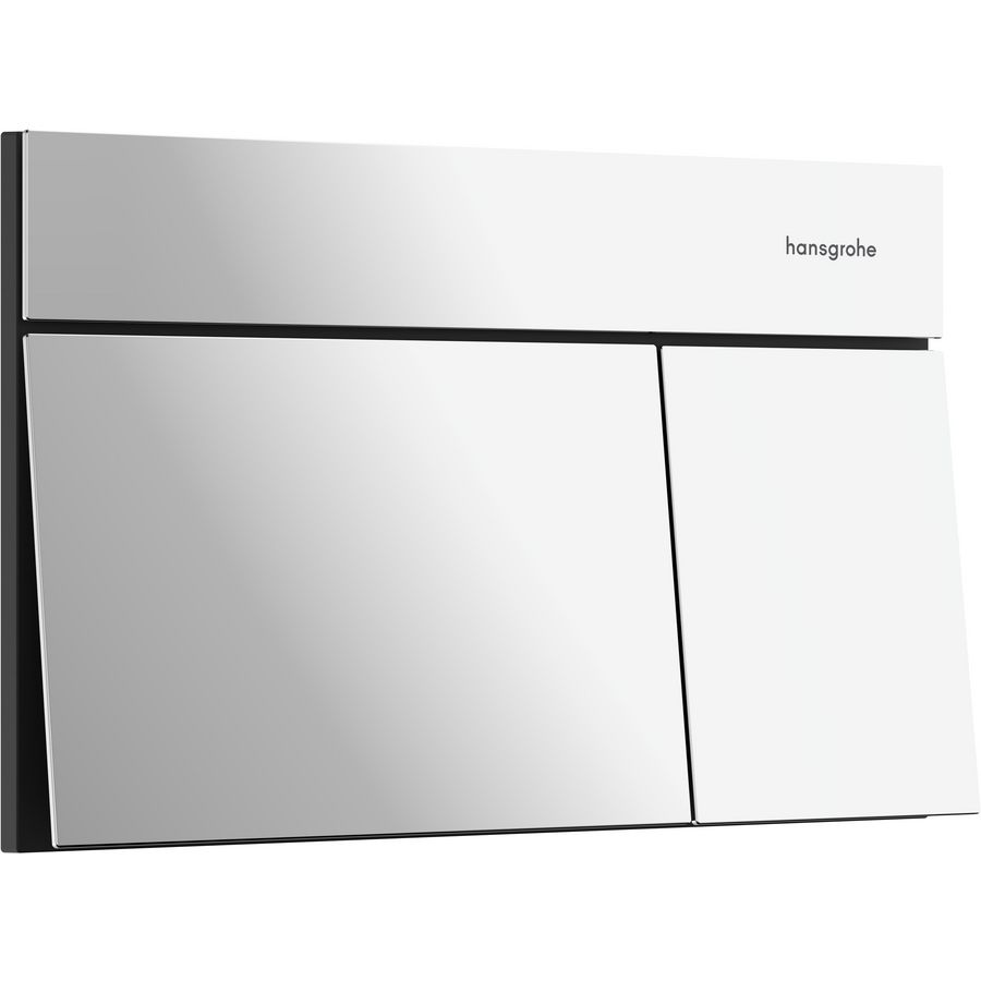 Drukplaat iFrame Element E dual flush chroom