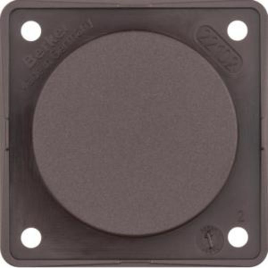 Blindplaat berker Integro bruin