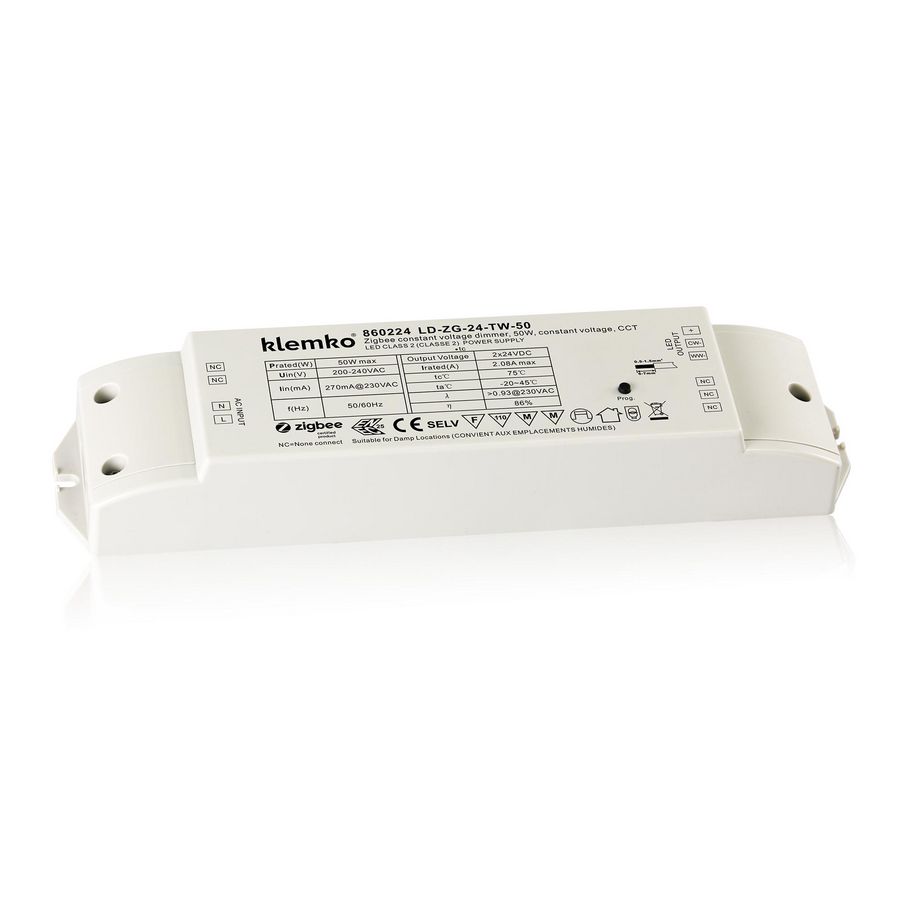 LED driver constante spanning 24V 50W ZigBee Tunable White