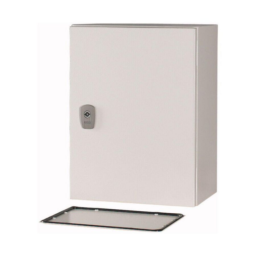 Wandkast IP66 incl. 2mm montageplaat HxBxD=400x300x200mm