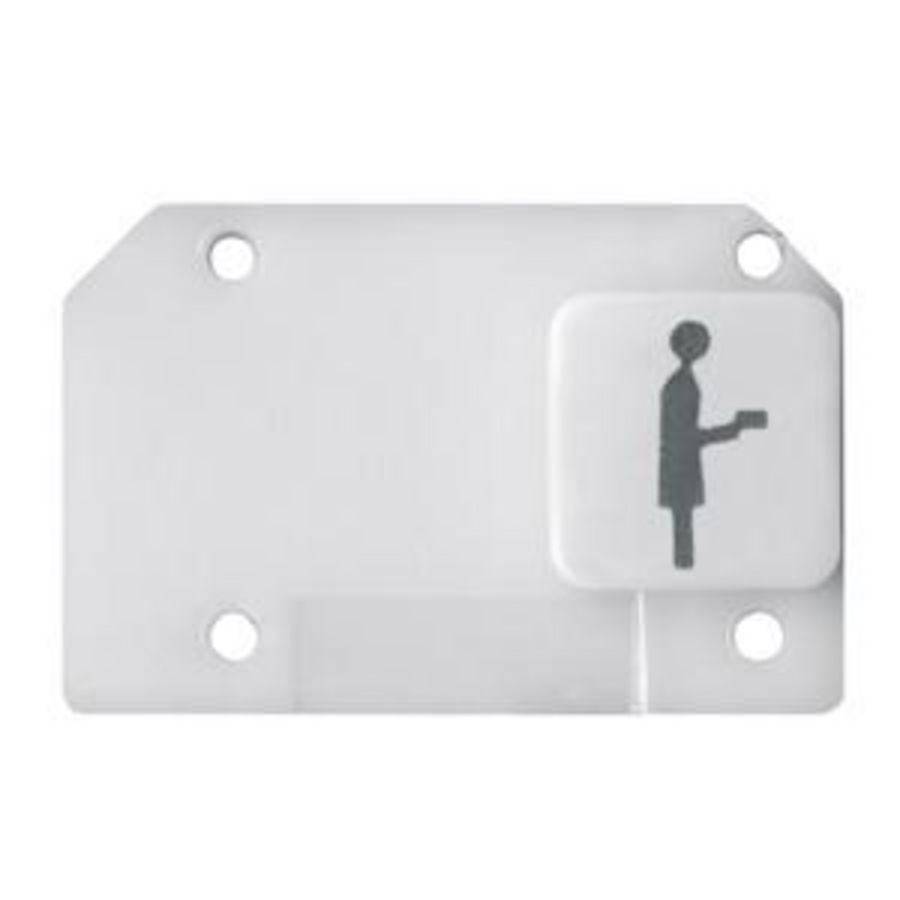 SYMBOOL VERLICHTE BEDIENINGSAPPARATEN-SERVEERSTER-C VVE=20