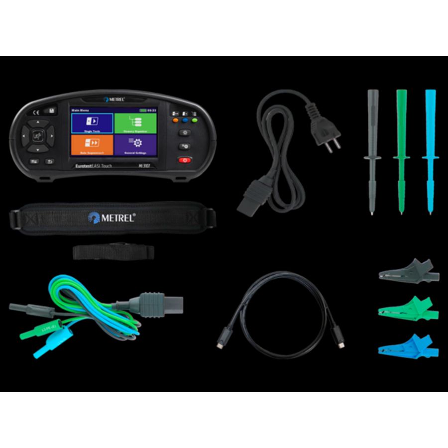 Installatietester Eurotest EASI Touch Pro Set
