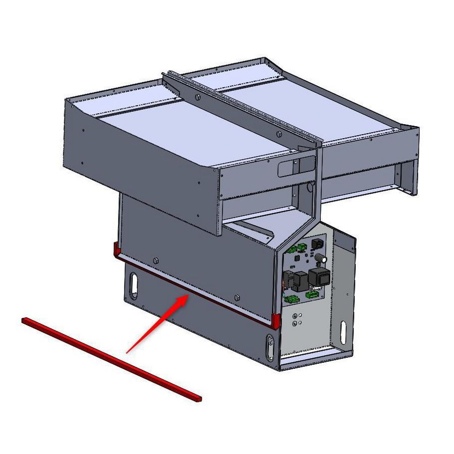 Afdichtingstrip ComfoCool Q skid