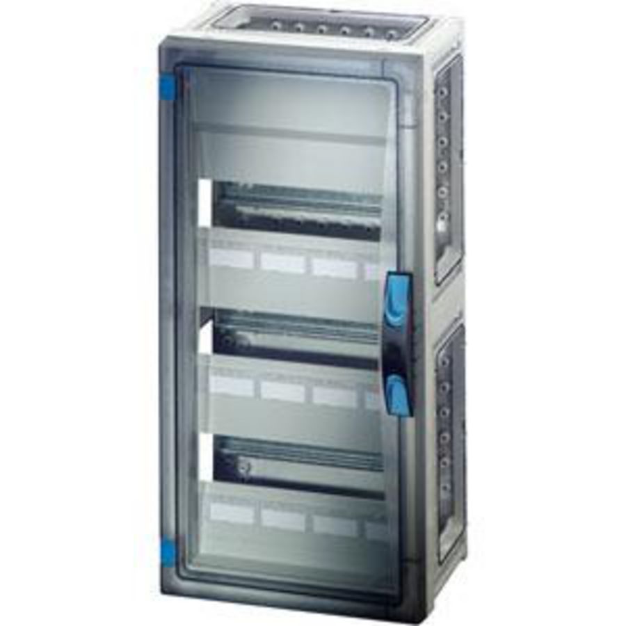au. beh. 36 module 3x12 BM3 wand Open Transparant deur PE+N