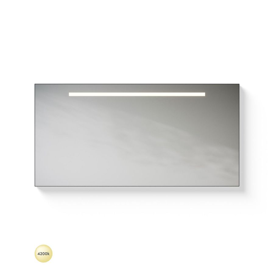 Black Line spiegel 1000x600mm m. Led verlichting+bewegingssensor