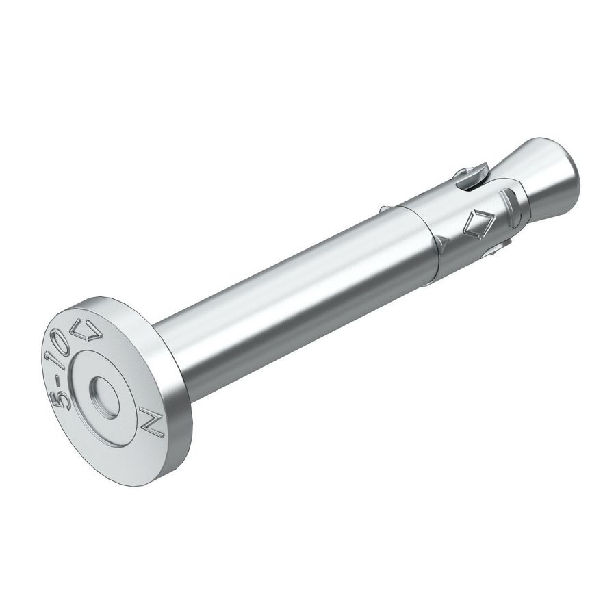 Nagelanker N-K met nagelkop 6x44mm verzinkt VVE=100