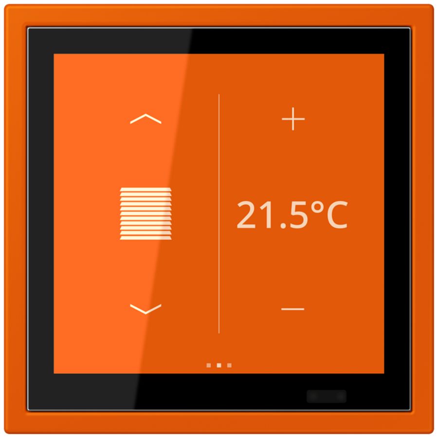Bedieningselement slagv LC4320S KNX Touch LS Zero RCD
