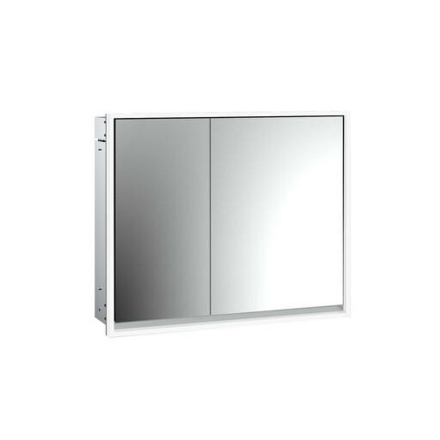 Led-Spiegelkast Loft inbouw 800mm Brede deur Re