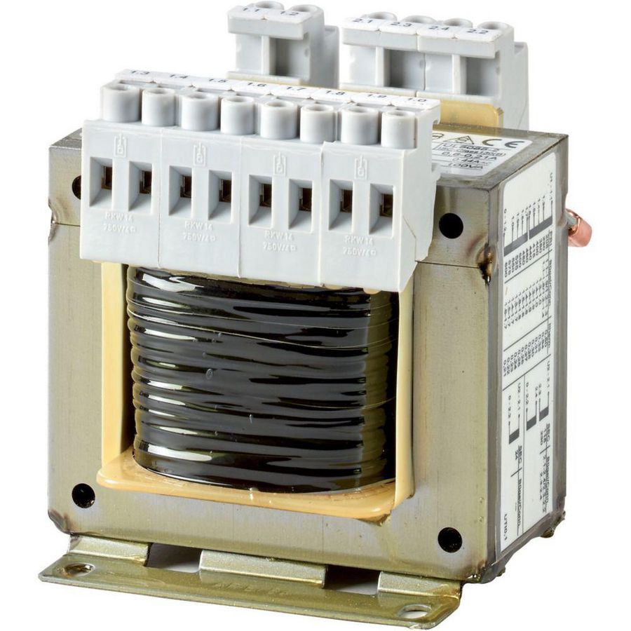 1-fase stuurtransformator UTI0,1-115 100VA 208-600V/2x115V