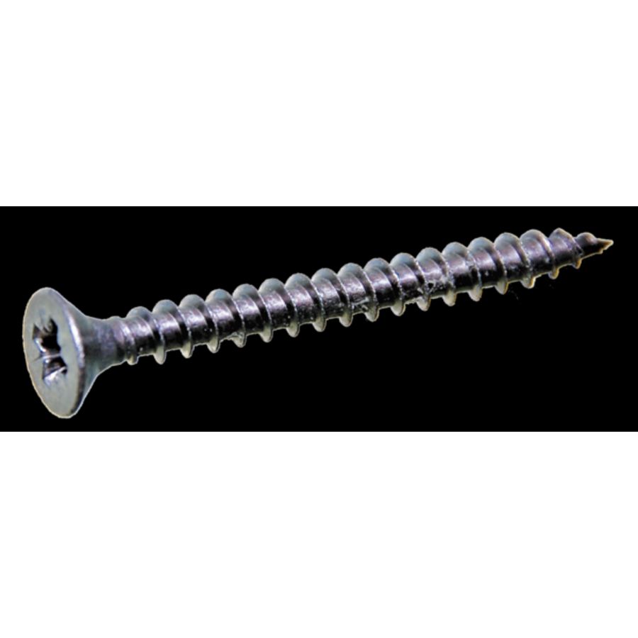 Spaanplaatschroef 4x30mm RVS met verzonken kop VVE=200