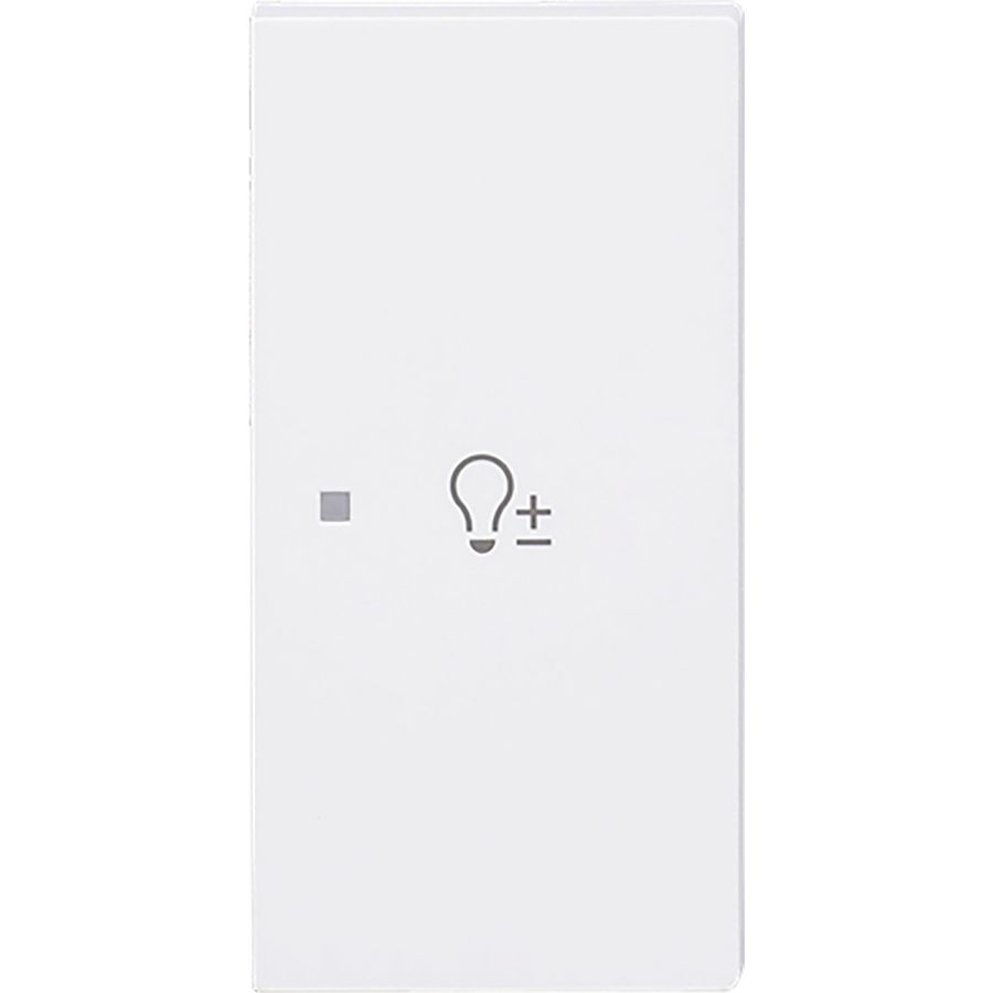 Free@Home bedieningswip rechts 2-voudig dimmer art-matwit (6234-22-44M)